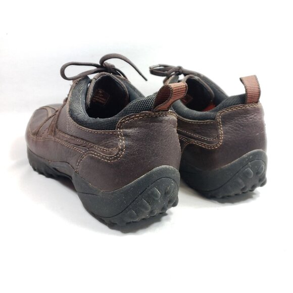 Nunn Bush Men's Size 9 Wide Brown Leather Sneakers - Picture 6 of 10